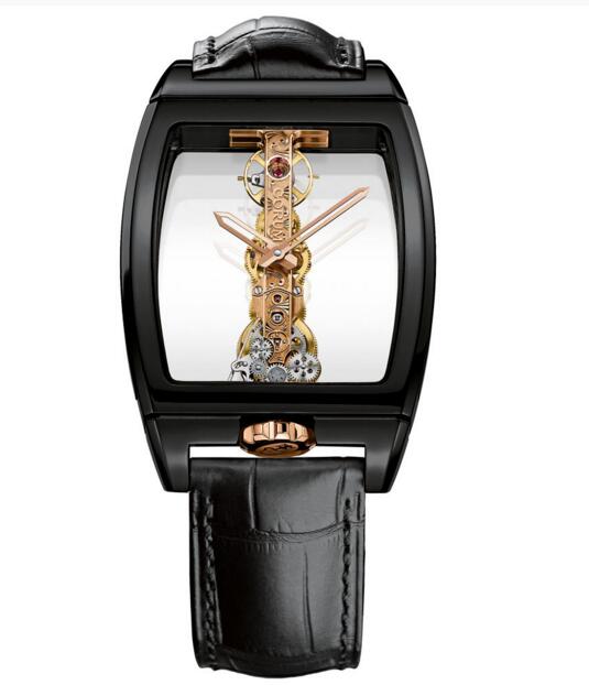 Luxury Men Replica Corum Bridges Golden Bridge B113/01621 watch